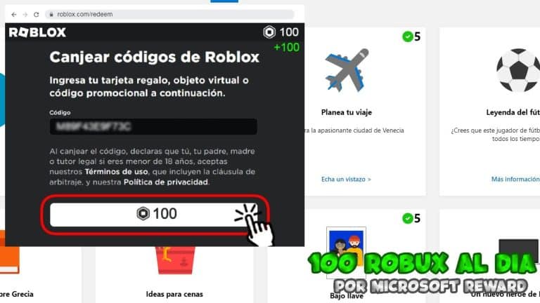 como canjear puntos de microsoft rewards por robux facilmente